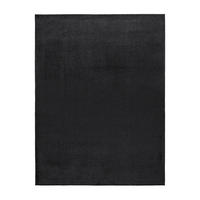 FLACHWEBETEPPICH Grau Schwarz 240 x 340 cm - Schwarz, Kunststoff (240/340cm) - TT Home