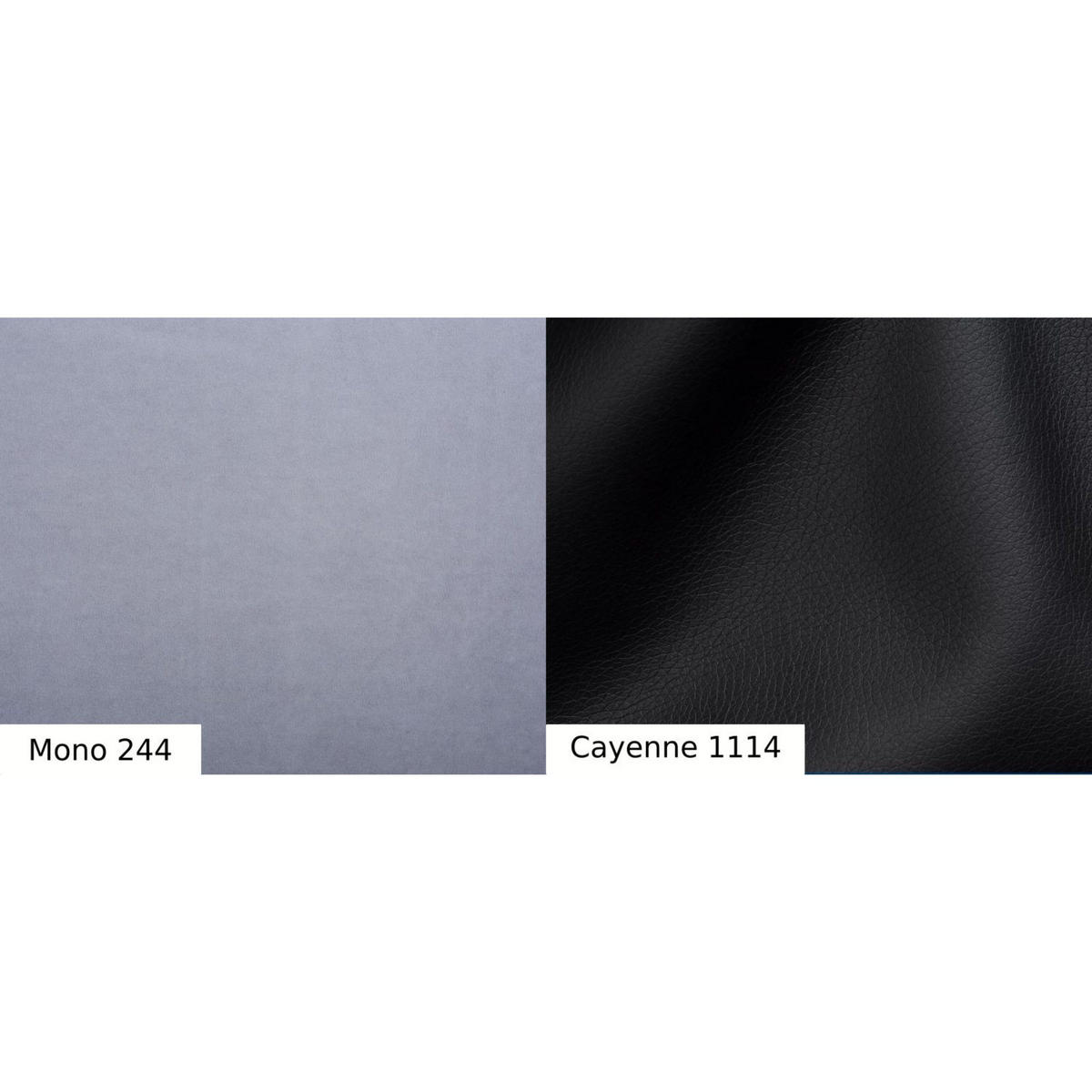 SCHLAFSOFA DIANA Schaumstoff und Holz Breite 230 cm - Grau, Holz (230/90/95cm) - Robin