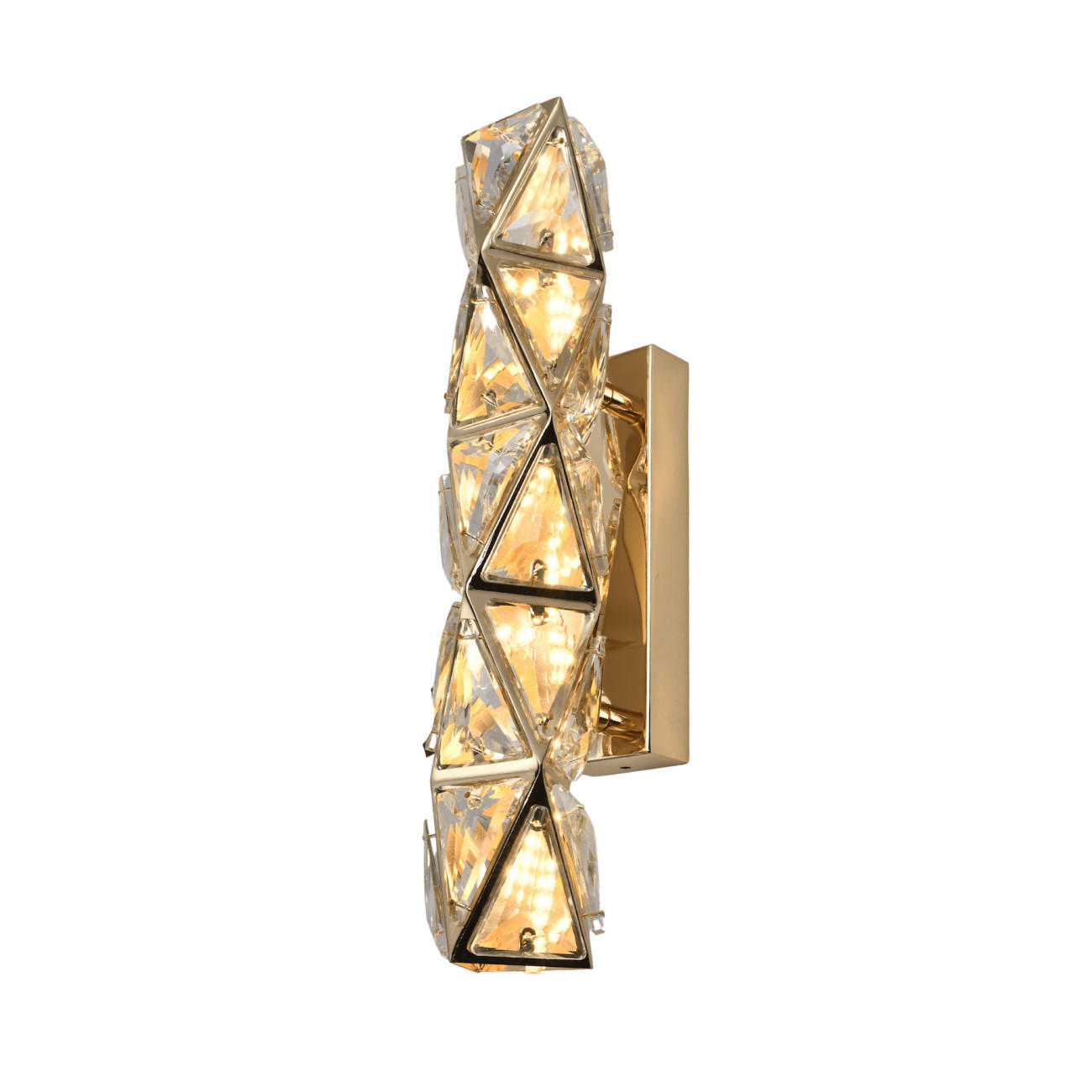 Kosilum Wandleuchte Roségold 6.4x40x12 cm