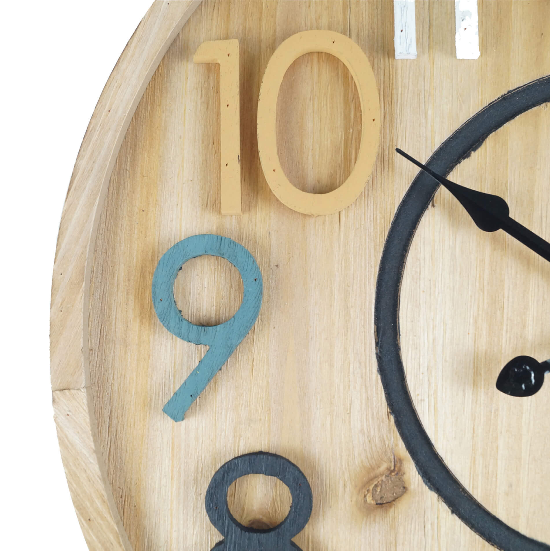 WANDUHR Braun 5/50/50 cm - Braun, Holzwerkstoff (5/50/50cm) - Mobili Rebecca