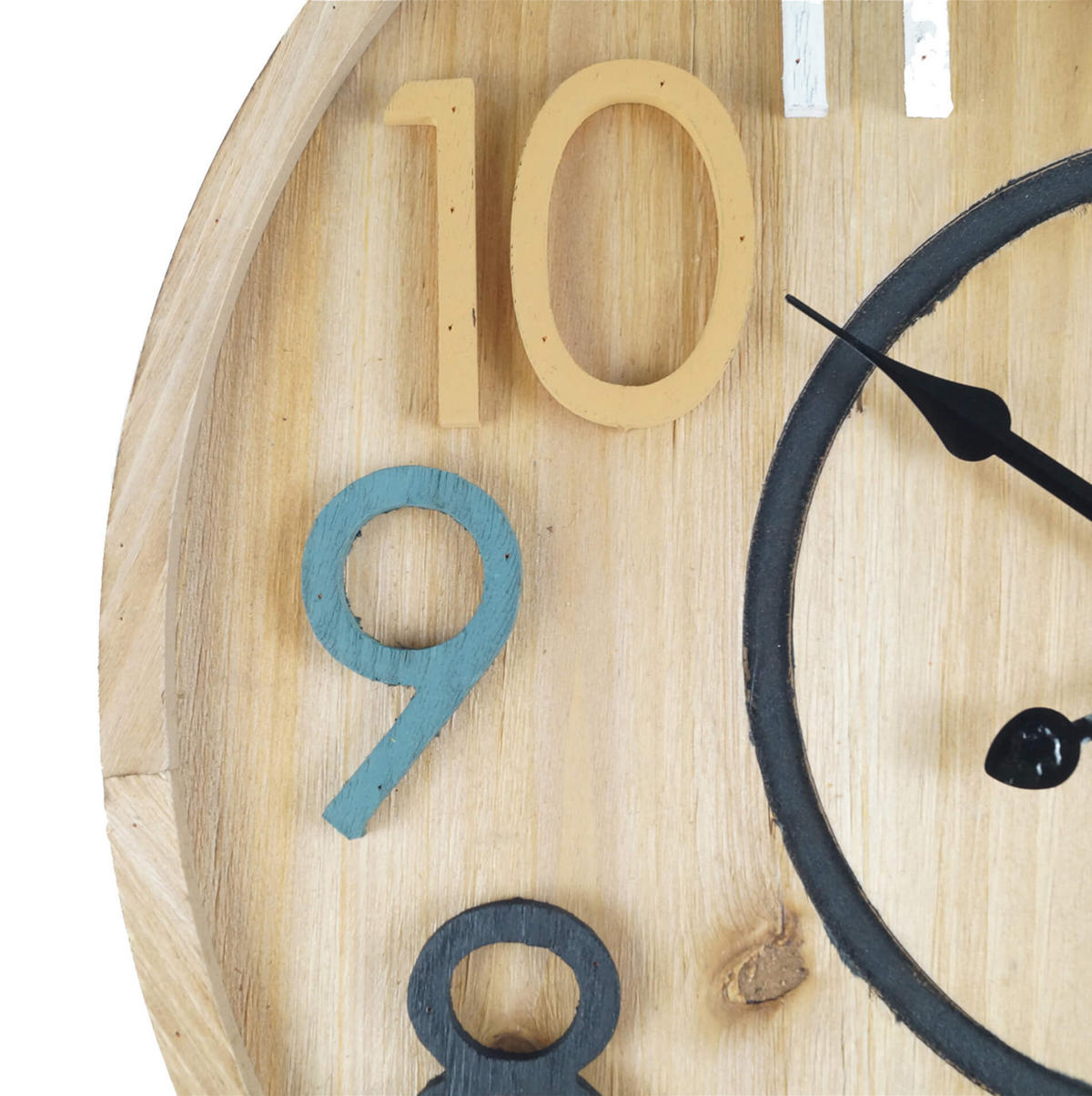 WANDUHR Braun 5/50/50 cm - Braun, Holzwerkstoff (5/50/50cm) - Mobili Rebecca