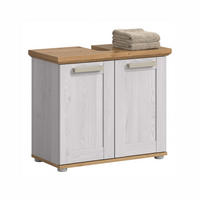 WASCHBECKENUNTERSCHRANK Siena (B/H/T: ca. 69/59/34 cm) in Sibiu Lärche Nachbildung/Sibiu Lärche Nachbildung - Lärchefarben, Holzwerkstoff (69/59/34cm)