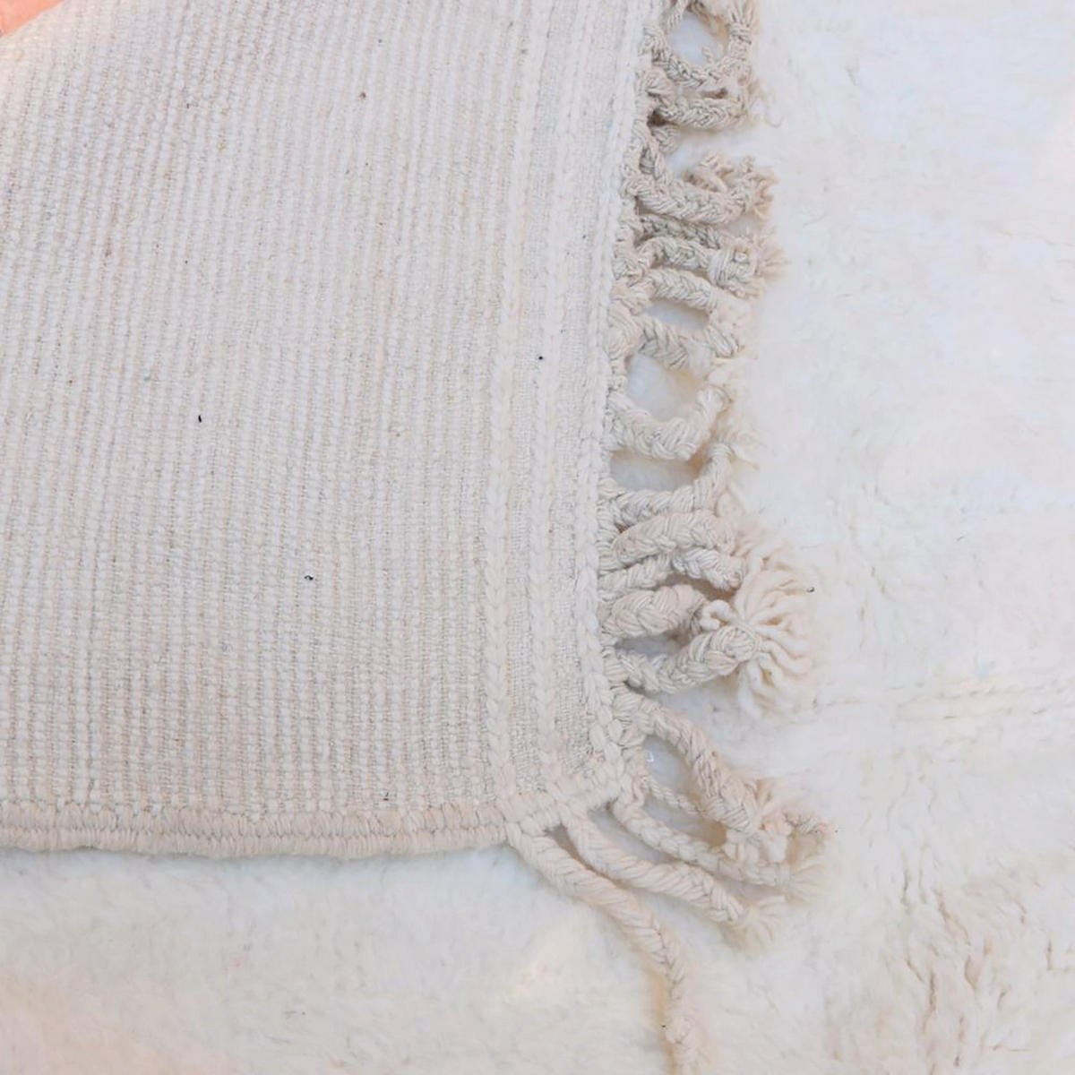 BERBERTEPPICH aus reiner Wolle 306x 366 cm - Beige, Naturmaterialien (306/366cm) - AFK Living