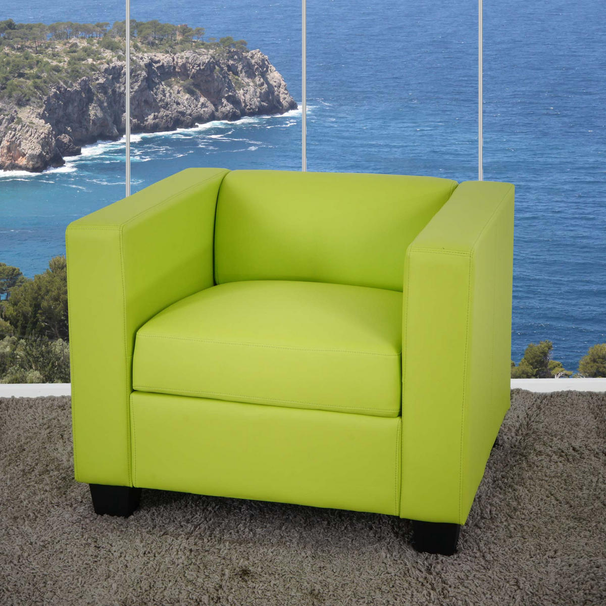 SOFAGARNITUR Hellgrün - Hellgrün, Textil (450/70/200cm) - MCW