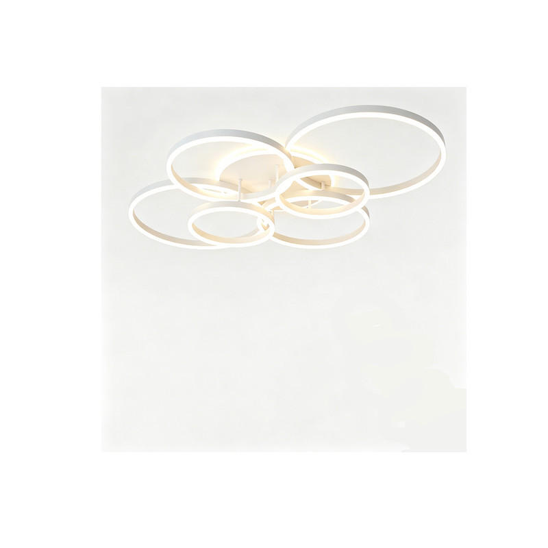 LED-DECKENLEUCHTE Weiß 115x80x12 cm - Weiß, Kunststoff (115/80/12cm) - Coonoor