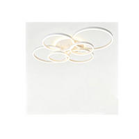LED-DECKENLEUCHTE Weiß 115x80x12 cm - Weiß, Kunststoff (115/80/12cm) - Coonoor
