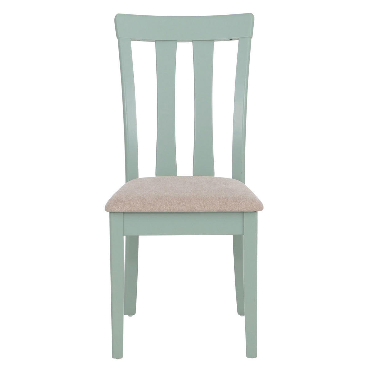 ESSZIMMERSTUHL Grün, Beige 2er-Set - Beige/Grün, Holz (42/96/58cm) - MCW
