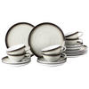 TEESERVICE Terra Corso 18er Set - Anthrazit, Keramik (1/1/1cm) - Seltmann Weiden