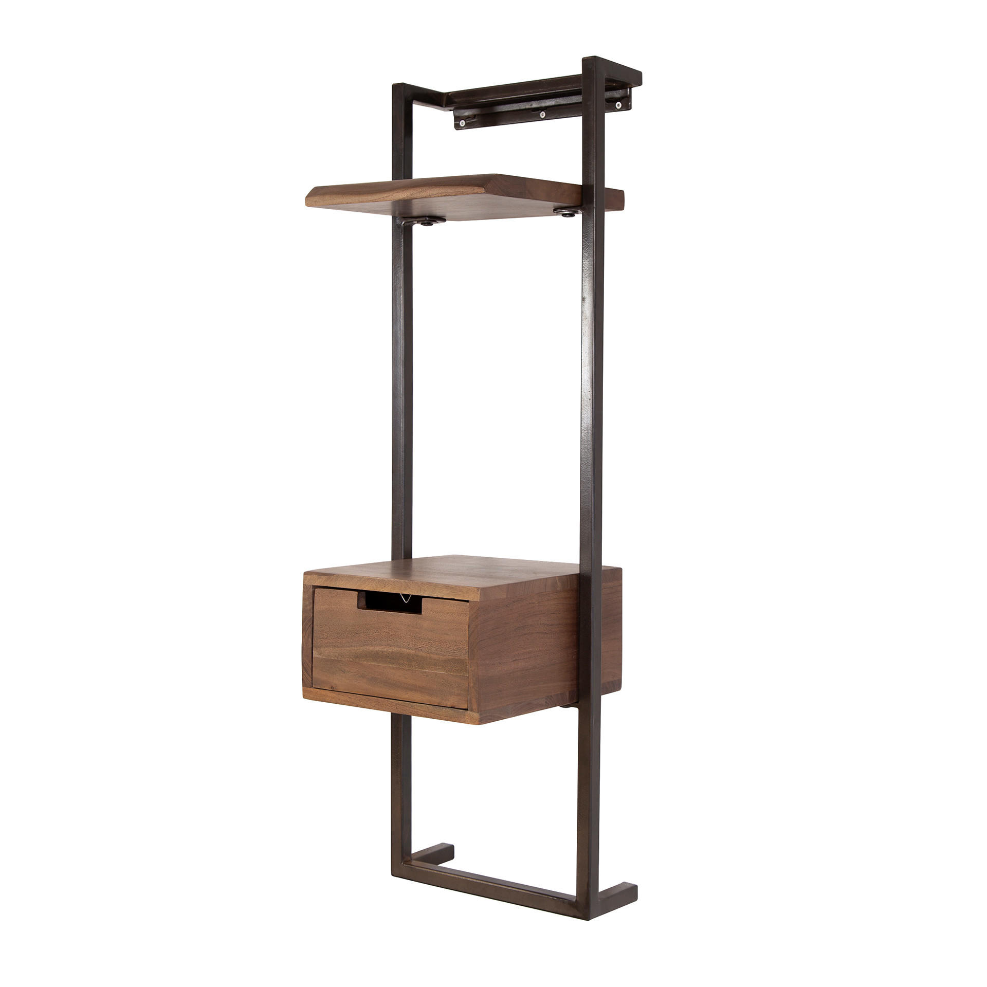 NACHTTISCH Air - Braun - 30/30/100 cm - Braun, Holz (30/100/30cm) - Hoyz Collection