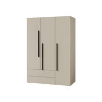KLEIDERSCHRANK Lorin 3D2S LO01 - Kaschmir, Holzwerkstoff (135/195/60cm) - MIRJAN24