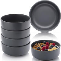 SCHALEN LEEDS NIGHTSKY - 6 teilig aus Steingut - Dunkelgrau, Stein (16.5/16.5/6.5cm) - Sänger