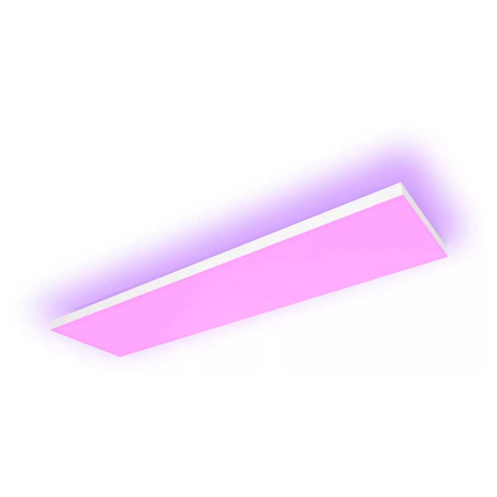 DECKENLEUCHTE Datura Weiß - Weiß, Metall (30/30/5cm) - Philips HUE