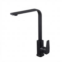 WASCHTISCHARMATUR, 41 x 23 cm, schwarz - Schwarz, Metall (23/41/5cm) - Vallsero