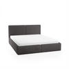 POLSTERBETT Doppelbett Sarria Slim Grau (Anthology 18) 120x200 cm - Grau, Textil (120/200cm) - Meblito