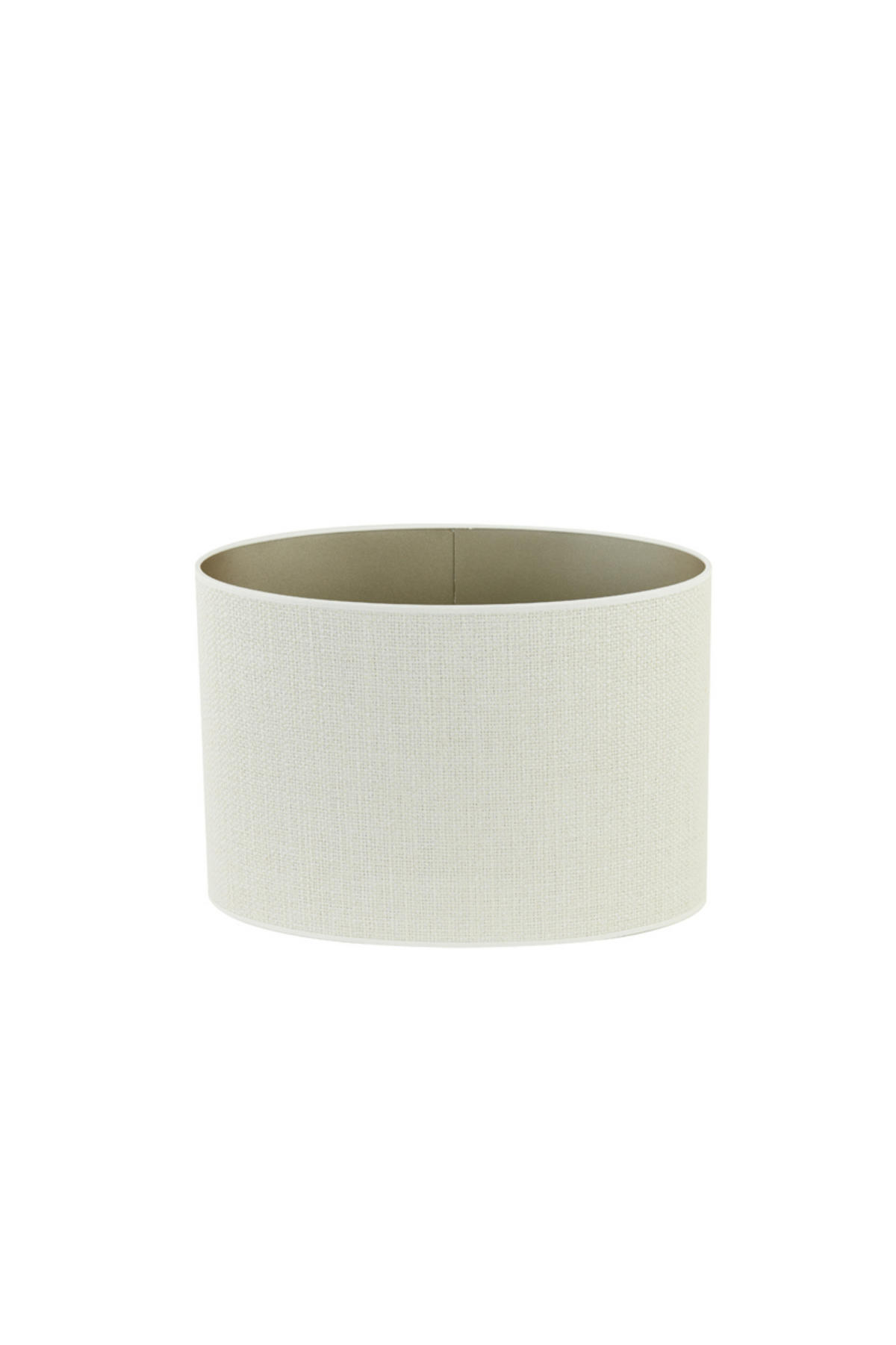 LAMPENSCHIRM Saverna Weiß 45/21/32 cm - Weiß, Textil (45/21/32cm) - Light & Living