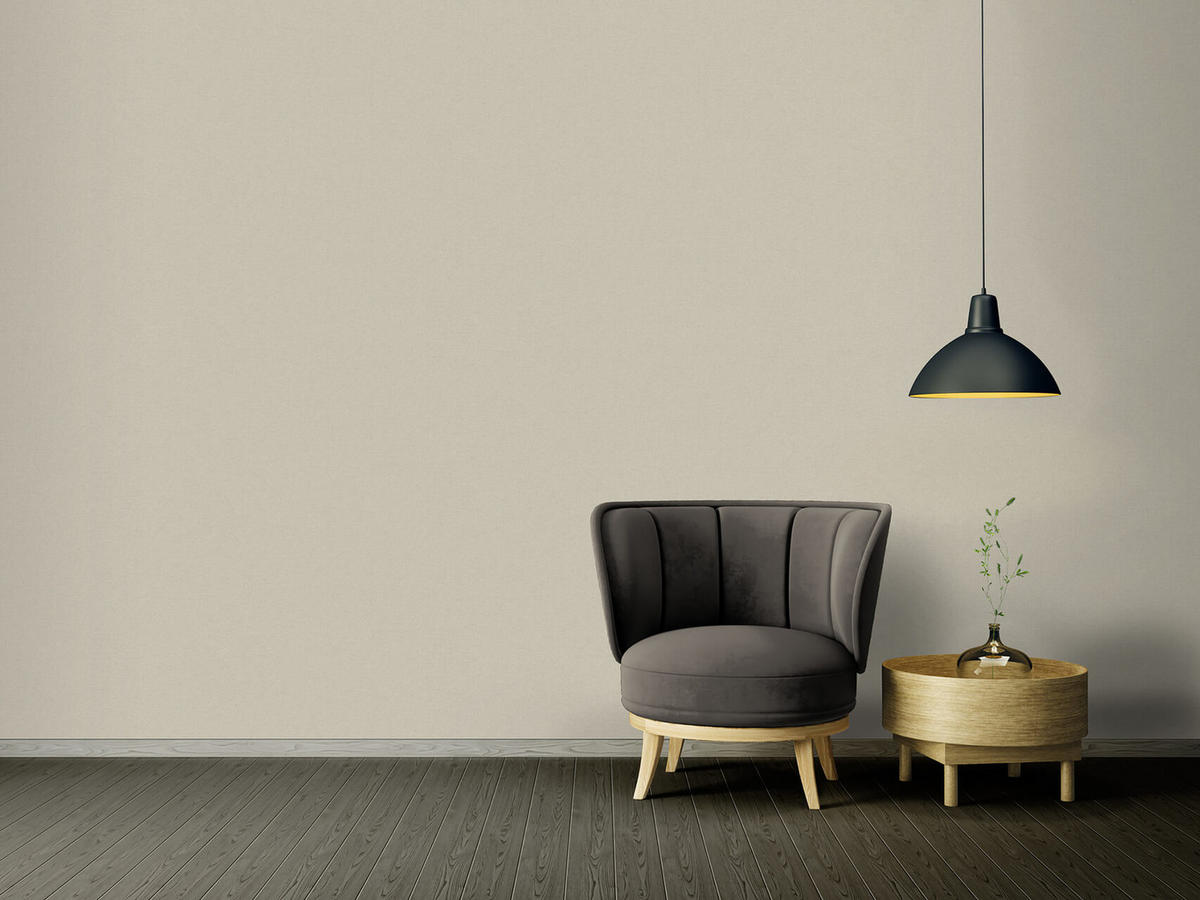 VLIESTAPETE Grau 53/1005 cm - Grau, Textil (53/1cm) - KUNSTLOFT