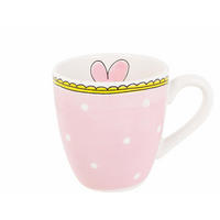 MINI-BECHER Punkt in Rosa - 200 ml - Pink, Keramik (0.2L) - Blond Amsterdam
