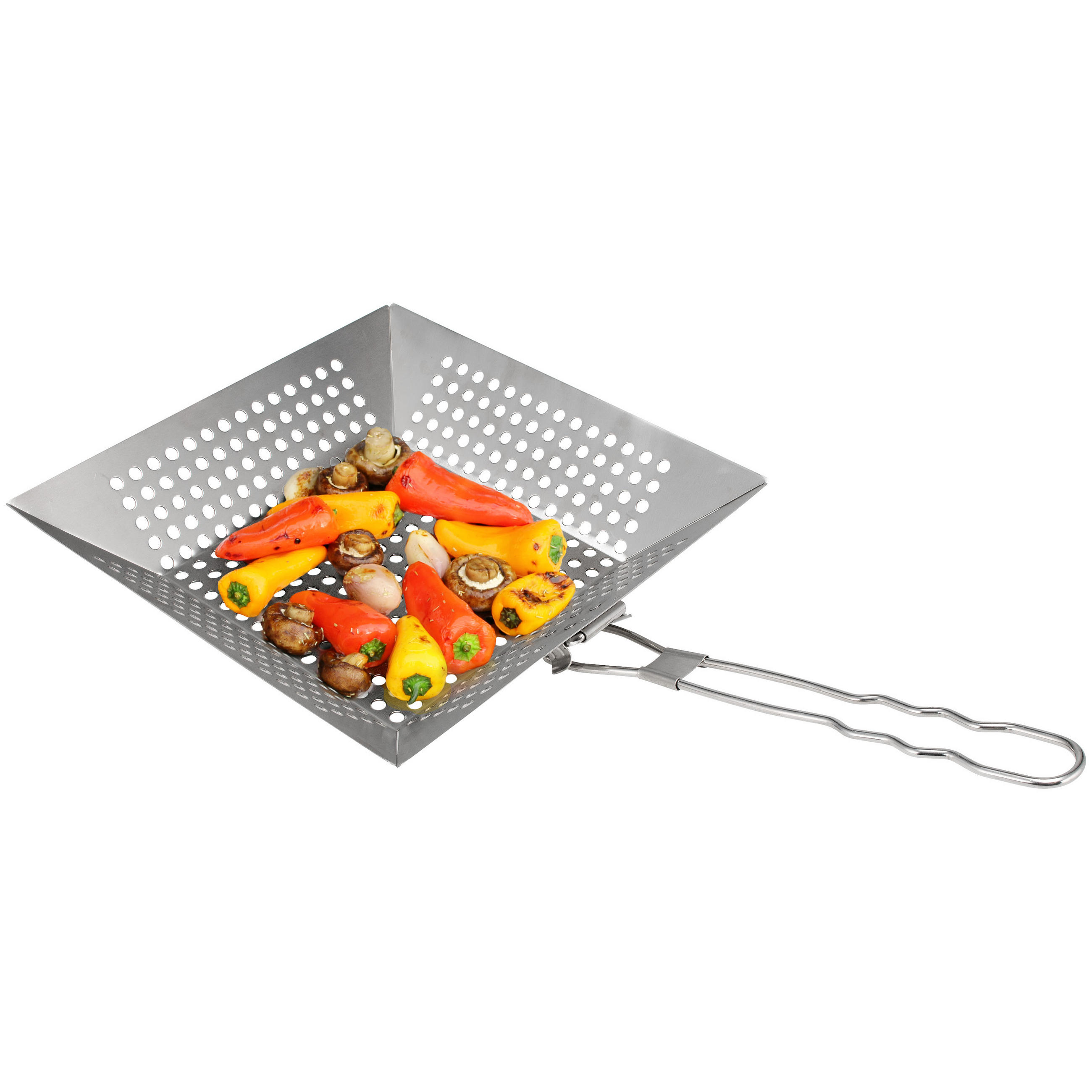 bremermann Grillpfanne, Edelstahl 30.5x6x30.5 cm