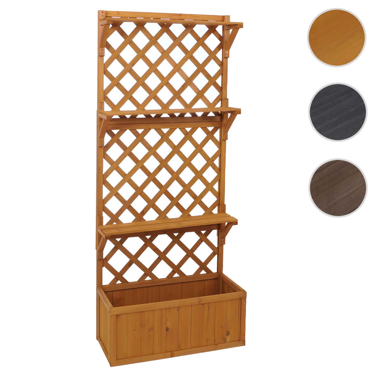 HOCHBEET Beige - Beige, Holz (77/177/33cm) - MCW