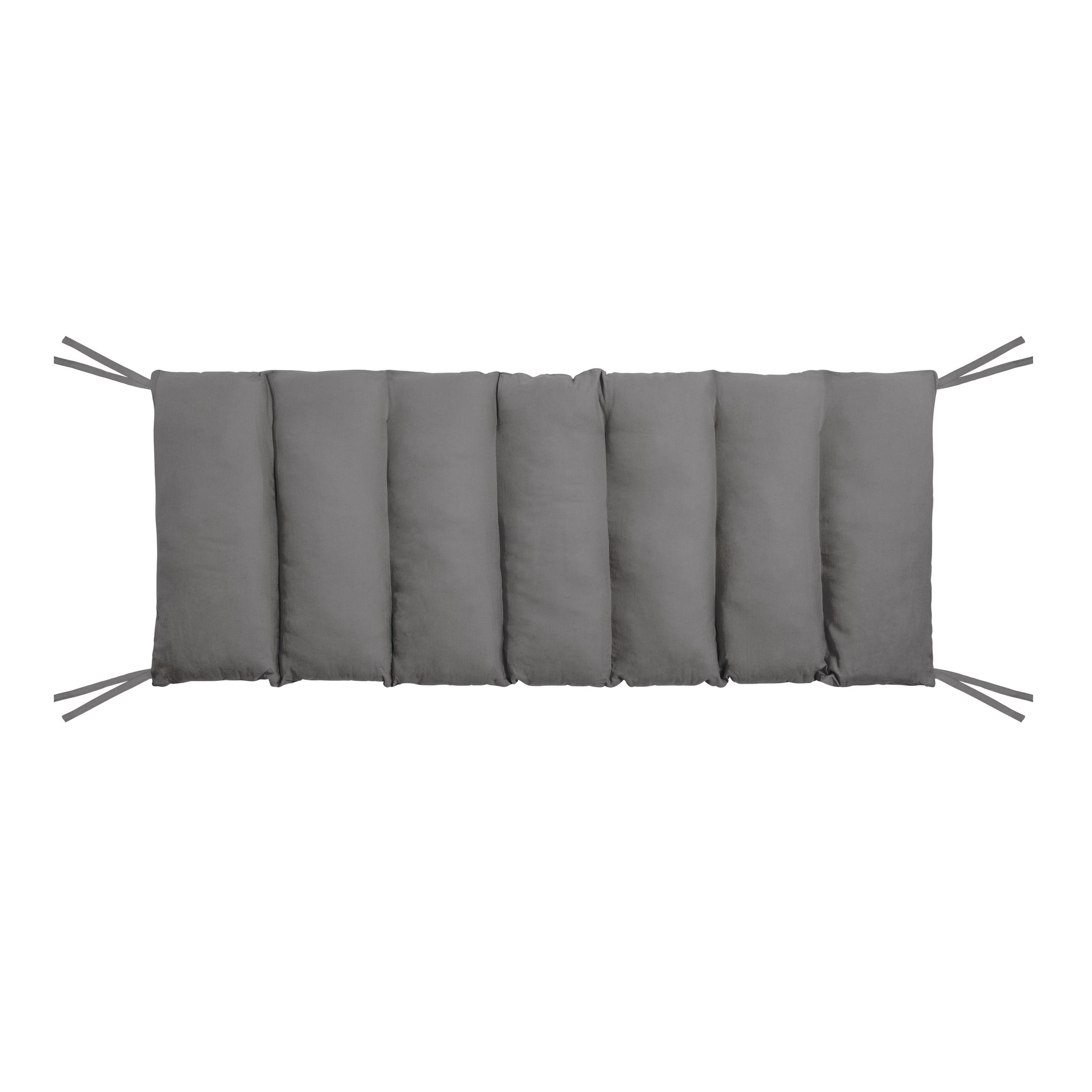 RNT By Really Nice Things Leinen-Matratze Grau 60x7x160 cm