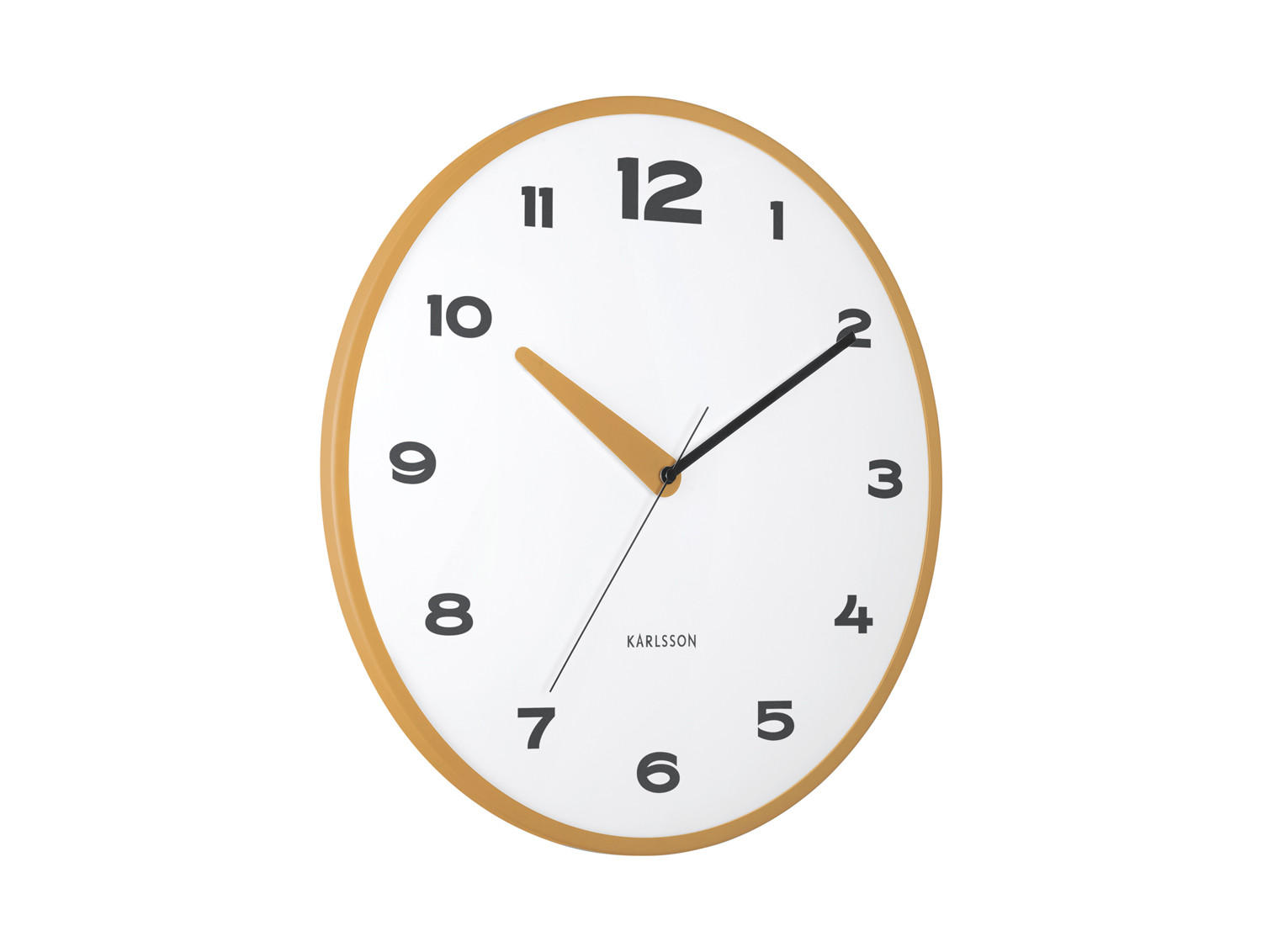 WANDUHR Brisk Dome Ø40 cm - Gelb, Metall (40/1/40cm) - Karlsson