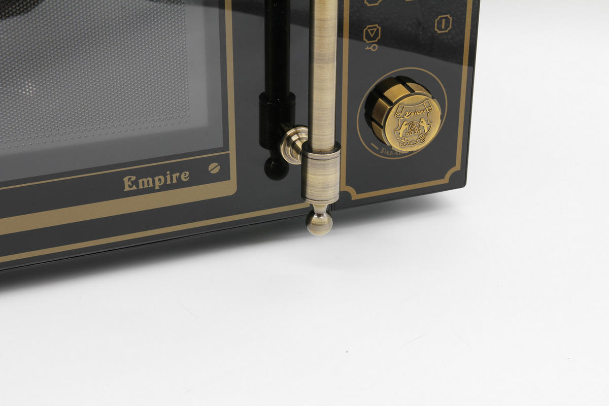 MIKROWELLE M 2530 Em, 25L, Schwarz, 25 Funktionen - Schwarz, Metall (51/30.3/41cm) - Kaiser Küchengeräte