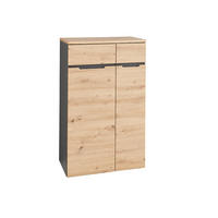 KOMMODE Manresa-36 - Braun, Holzwerkstoff (75/122/38cm) - Lomado