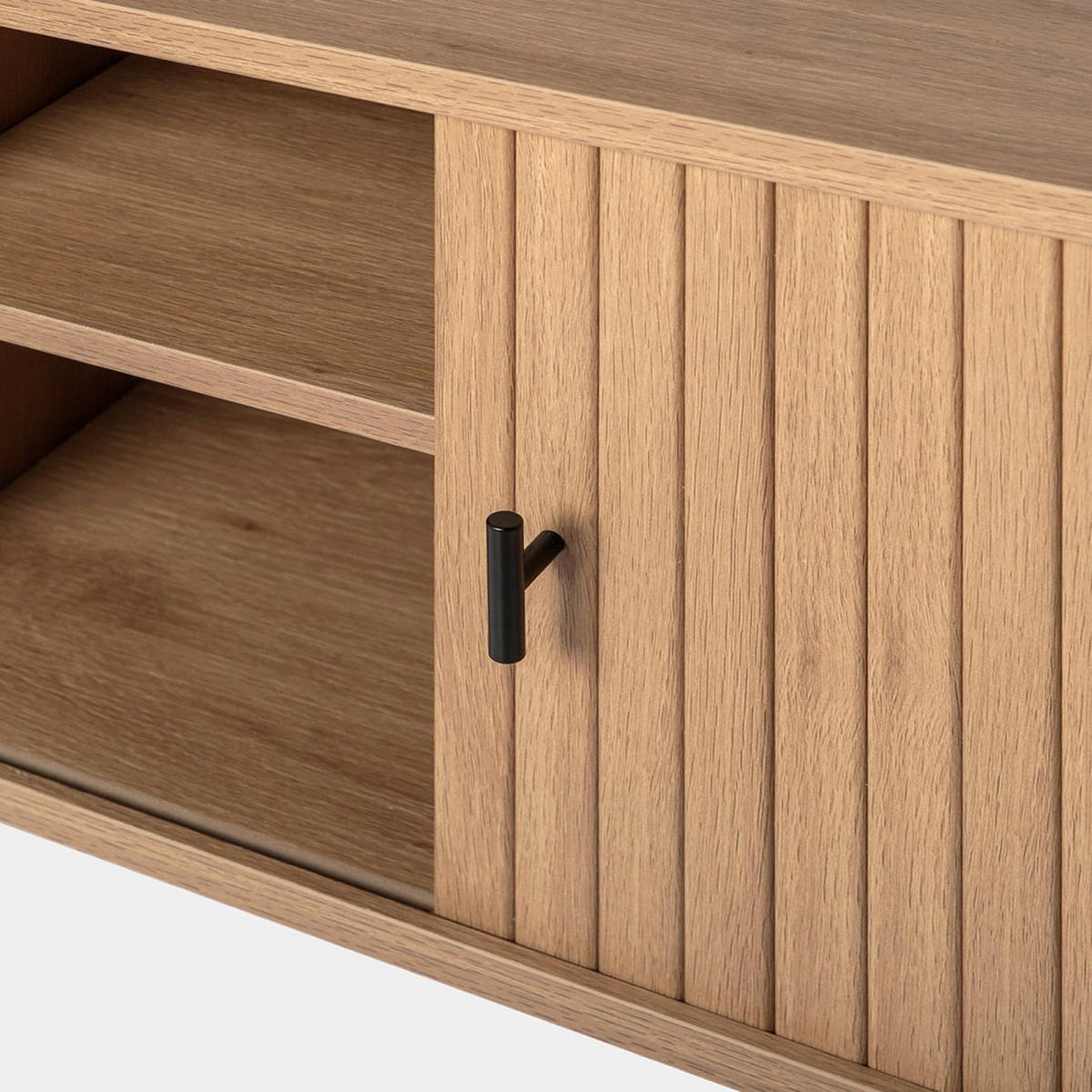 TV-ELEMENT Breda Natürlich 150 cm x 55 cm - Naturfarben, Holzwerkstoff (150/55/40cm) - Klast Home