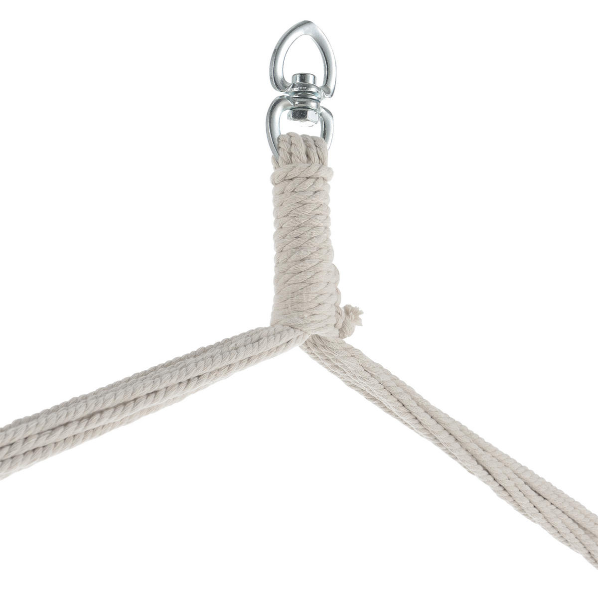 HÄNGESESSEL Miramar - Dunkelgrau, Textil (180/115/125cm) - casa.pro