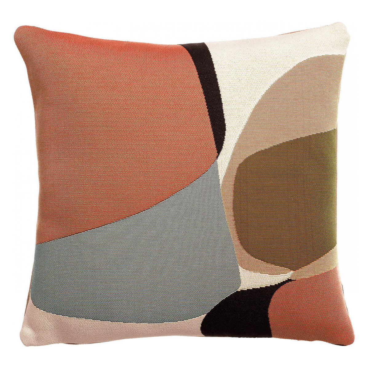OUTDOOR-KISSEN Leana mokka 45 x 45 cm - Braun, Textil (45/45cm) - Vivaraise