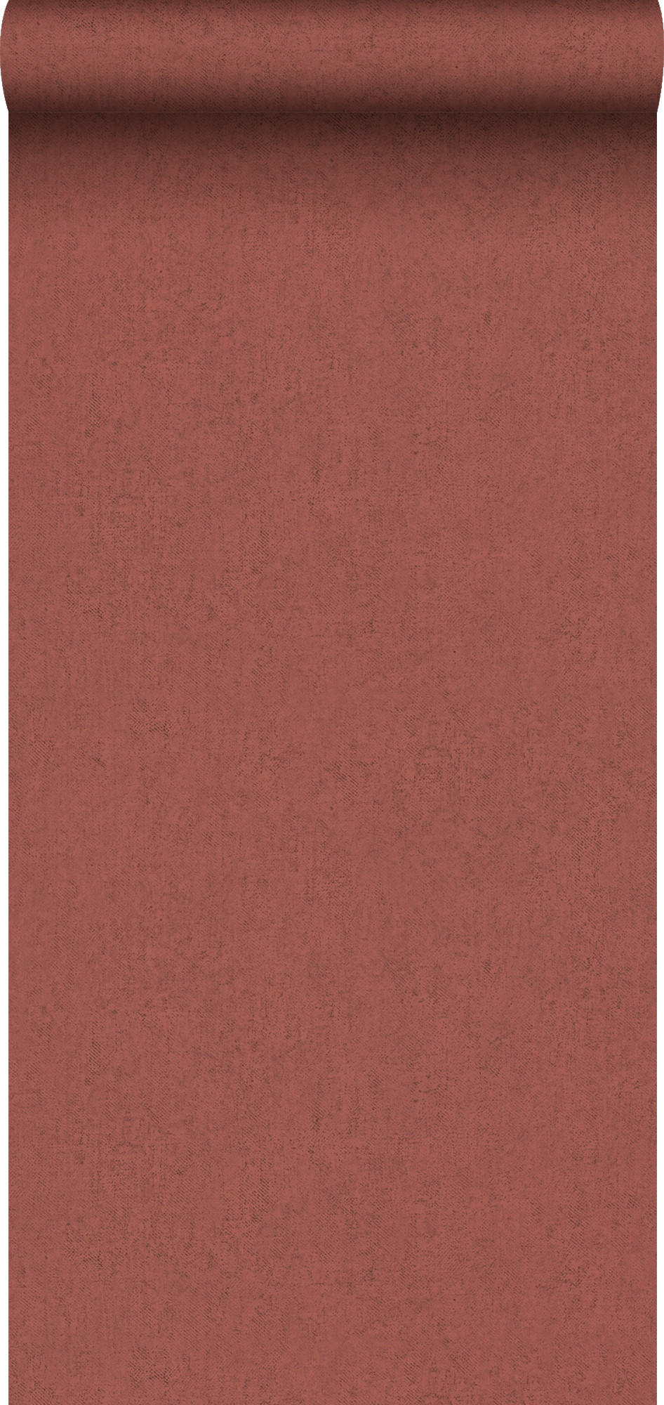 TAPETE Leinen-Optik 53 cm x 10 m - Terracotta, Papier (53/1000cm) - Sanders & Sanders