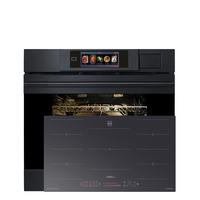 MULTIFUNKTIONS-ELEKTRO-DAMPFBACKOFEN mit Dampfreinigung 60 cm EH 6341+KCT 9110 FI Induktions Kochfeld 90 cm - Grau, Metall (59.4/59.4/57.5cm) - Kaiser Küchengeräte