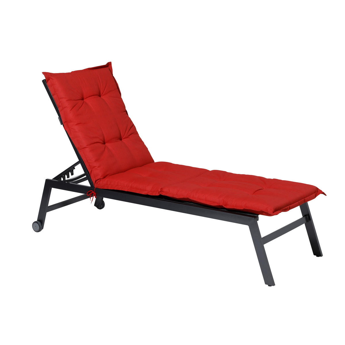 LIEGENAUFLAGE Basic 200/65 cm - Rot, Textil (60/7/200cm) - Madison