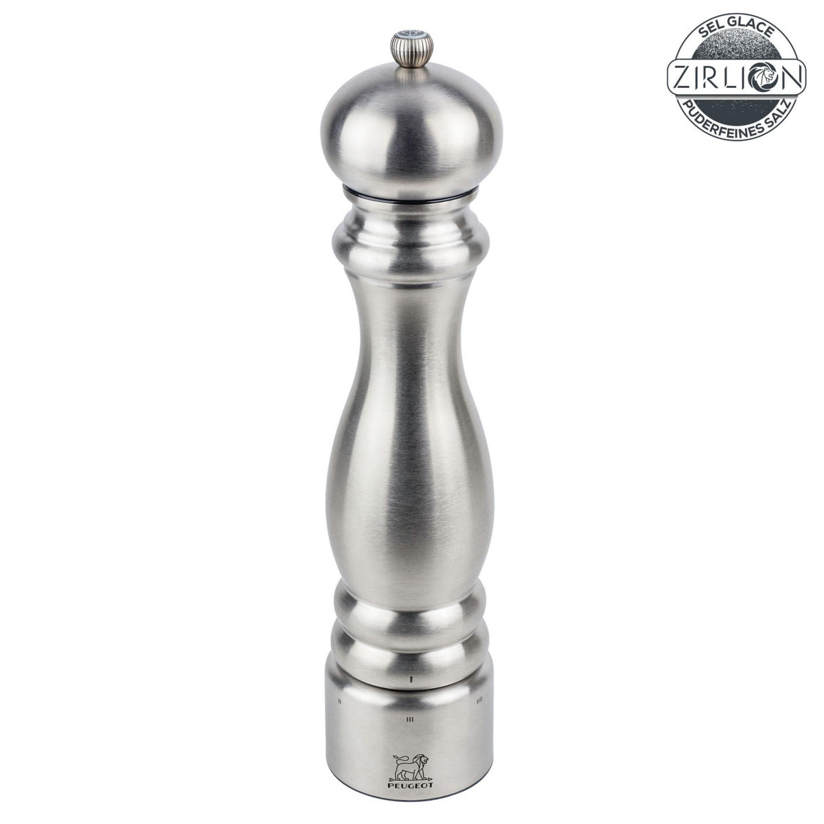SALZMÜHLE Paris Chef uSelect 30cm Edelstahl Zirkonia-Mahlwerk - Grau, Metall (6.9/30/6.9cm) - PEUGEOT