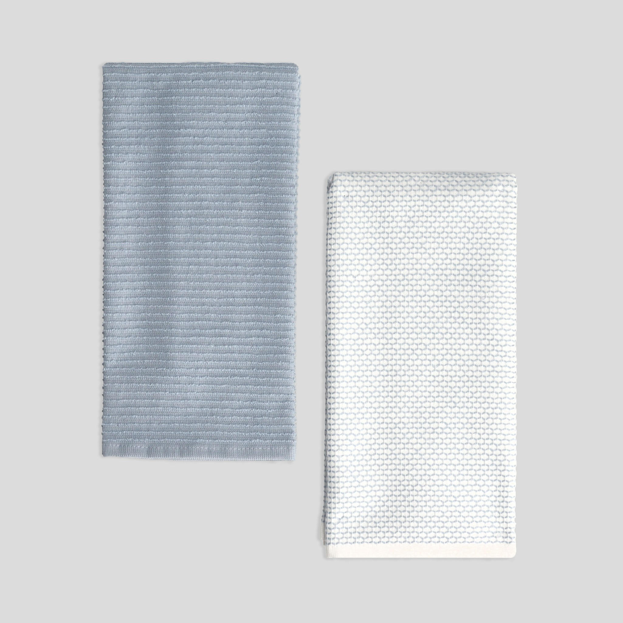 KÜCHENHANDTUCH-SET Charm (2er-Set) - Dunkelblau, Textil (40/60cm) - home&you