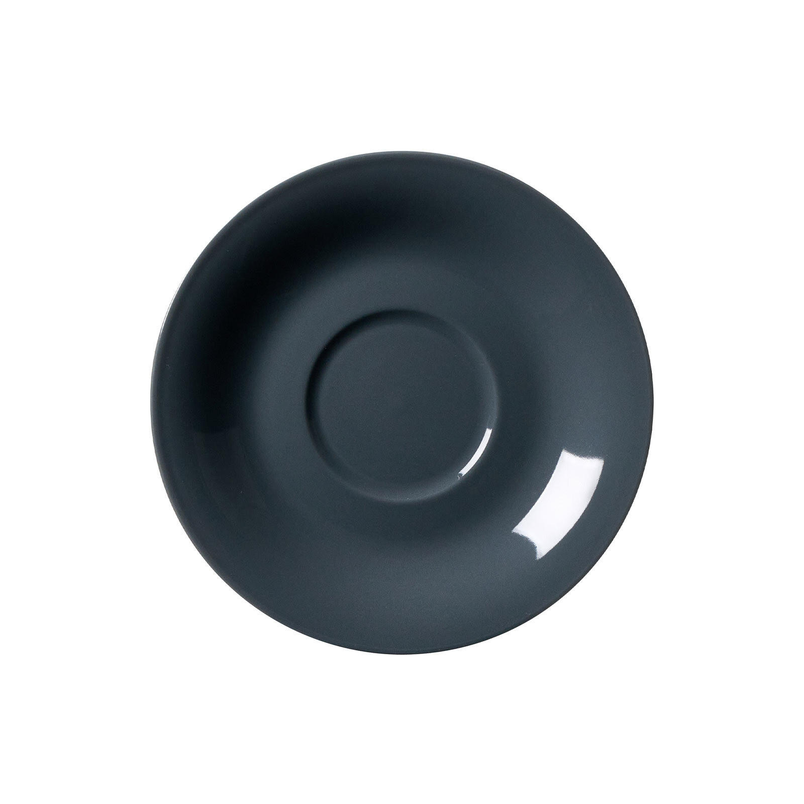 JUMBOUNTERTASSEN Doppio Anthrazit ø 17 cm 6er Set - Anthrazit, Keramik (17cm) - Ritzenhoff Breker