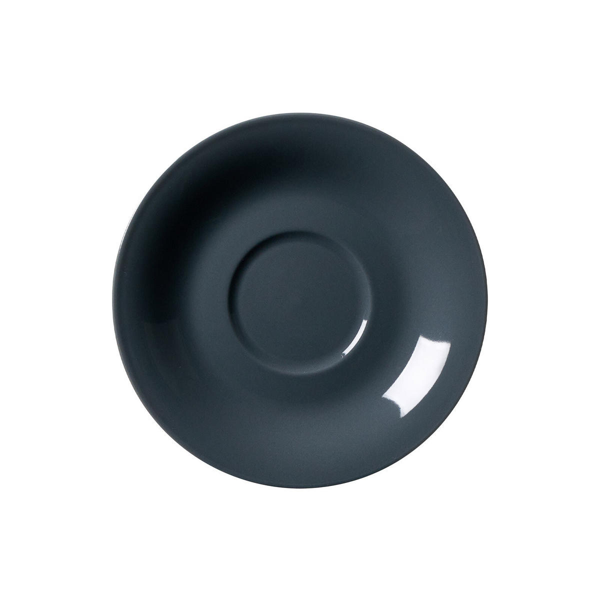 JUMBOUNTERTASSEN Doppio Anthrazit ø 17 cm 6er Set - Anthrazit, Keramik (17cm) - Ritzenhoff Breker
