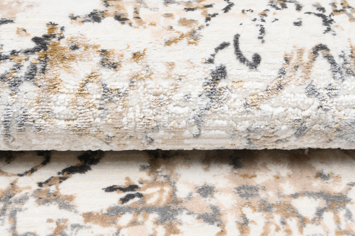 TEPPICH HERA Creme Beige 80/150 cm - Beige/Creme, Textil (80/150cm) - Tapiso