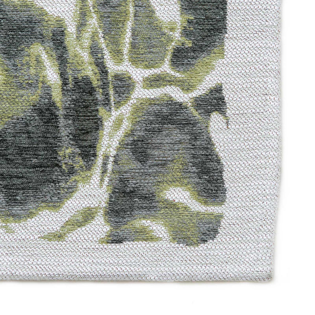 TEPPICH Flachgewebe BROOK Grün 280 x 390 cm - Grün, Textil (280/390cm) - Novatrend