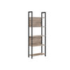 STANDREGAL BÜCHERREGAL - Schwarz, Holzwerkstoff (24/165/62cm) - Hansiro