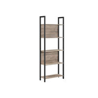 STANDREGAL BÜCHERREGAL - Schwarz, Holzwerkstoff (24/165/62cm) - Hansiro