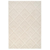 WEBTEPPICH Motion Rise Grau - Grau, Textil (120/170cm) - Kukoon Rugs