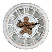 WANDUHR Ramsey Weiß 45/7/45 cm Kunstoff - Weiß, Kunststoff (45/45/7cm) - Mondex