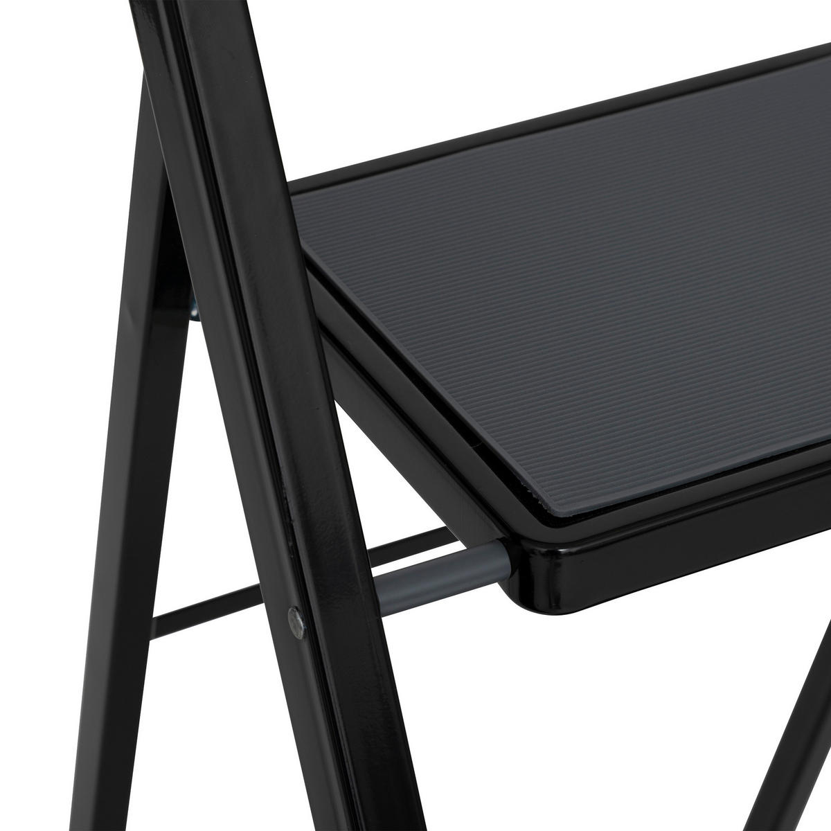 METALLLEITER 73,5/46,5/105,3 cm - Schwarz, Metall (46.5/105.3/73.5cm) - 5five Simply Smart