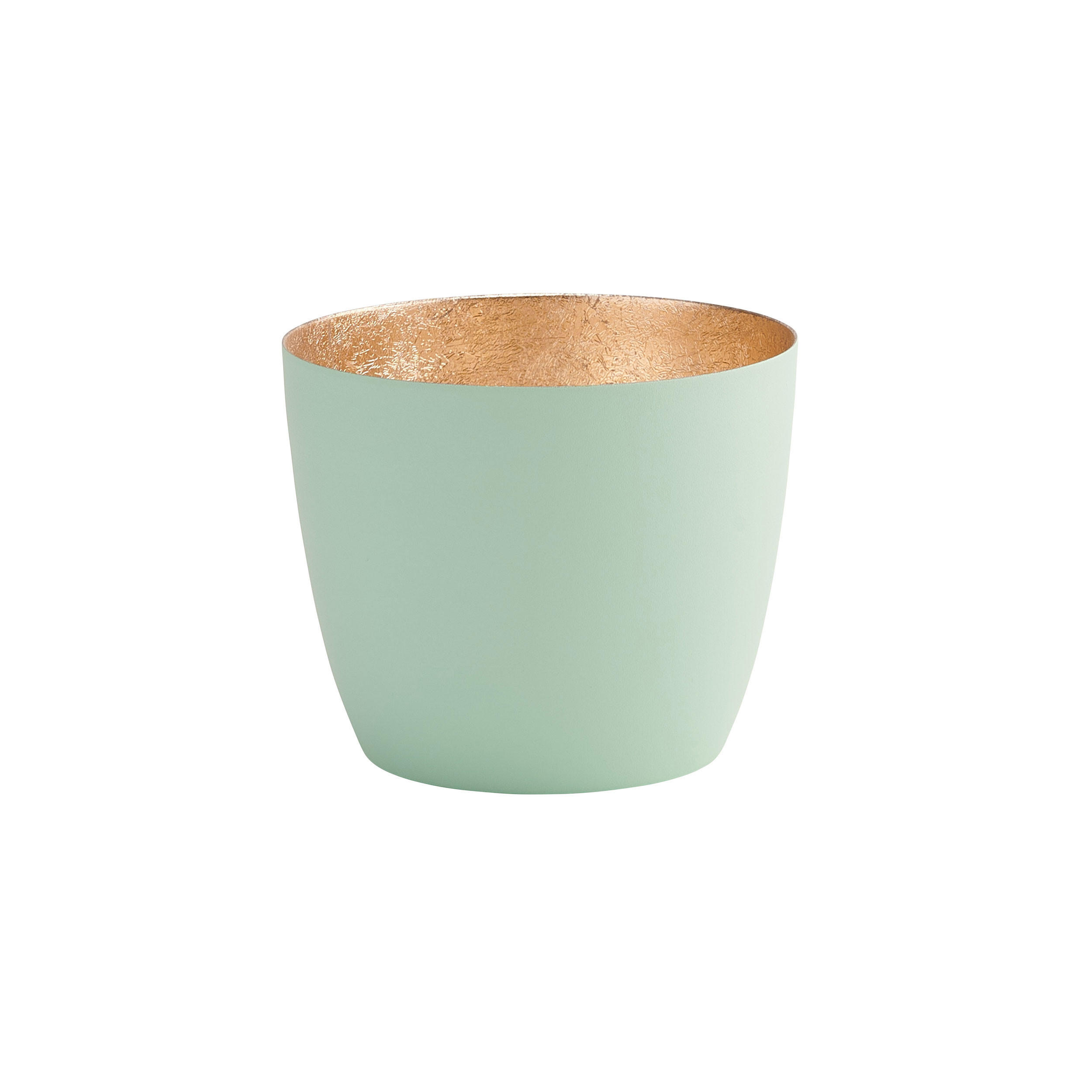 TEELICHTHALTER Madras M, Eisen, Aqua, 8.5 cm - Blau, Metall (9cm) - Gift Company