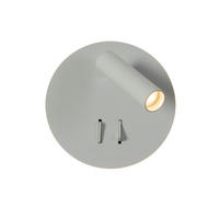 WANDLEUCHTE Bilbao, Weiß, 10cm - Weiß, Metall (15/15/10cm) - KOSILUM