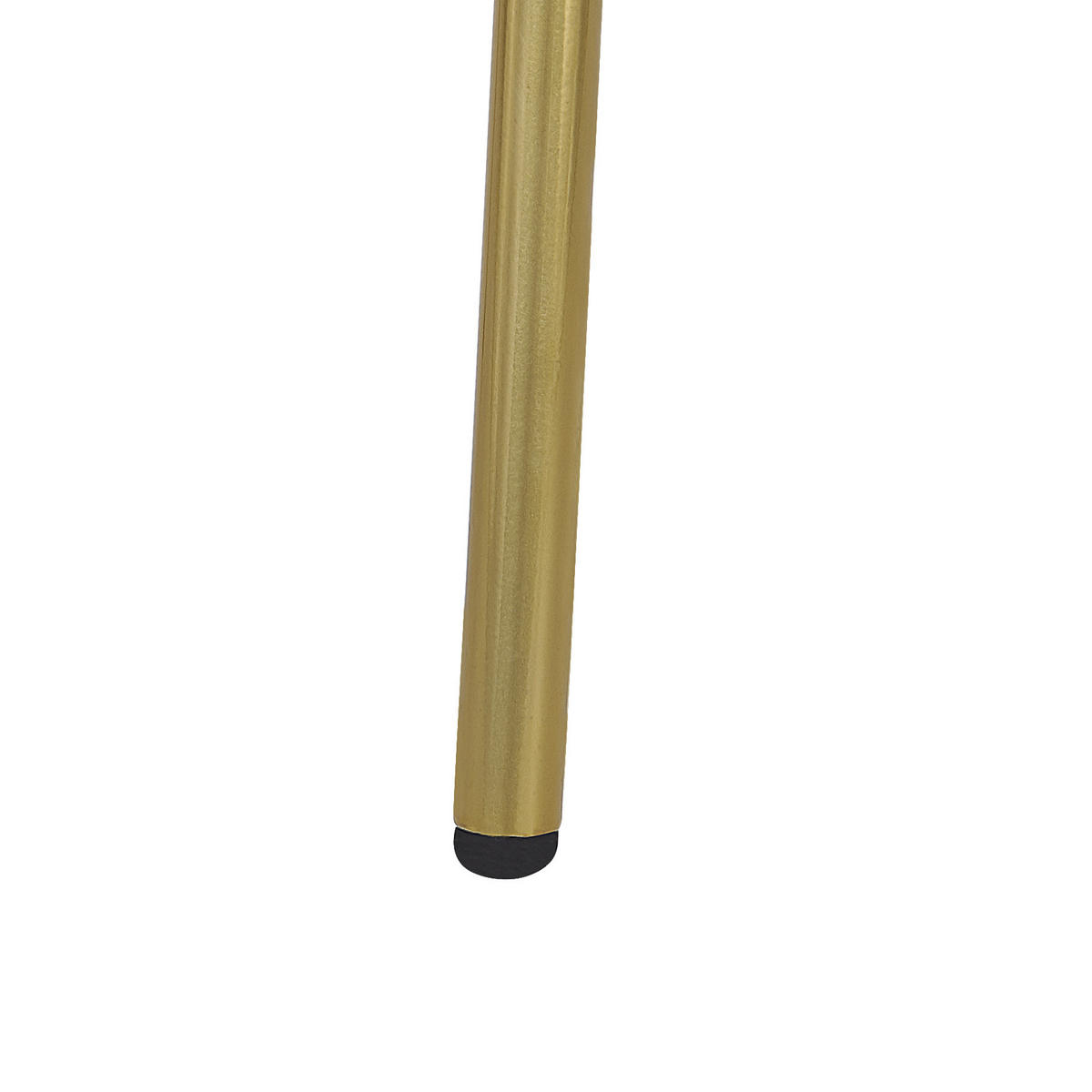 METALLSTUHL 2er-Set Gold Hoback - Goldfarben, Textil/Metall (60/79/56cm) - Beliani