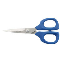ALLROUNDSCHERE V5000 Blue Edition mit Schutzkappe, 13.5 cm - Blau, Metall (13.5/6.5/1cm) - Kai Messer