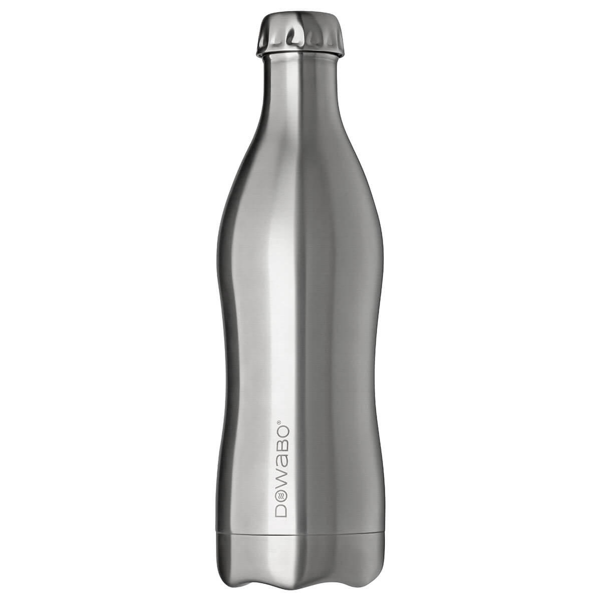 ISOLIERFLASCHE Dowabo - Silberfarben, Metall (0.75L) - Dowabo