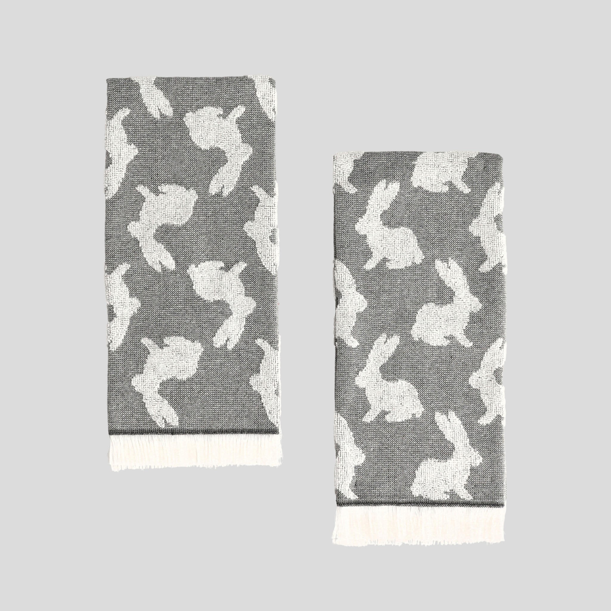 KÜCHENHANDTUCH-SET Hare - Schwarz, Textil (40/60cm) - home&you